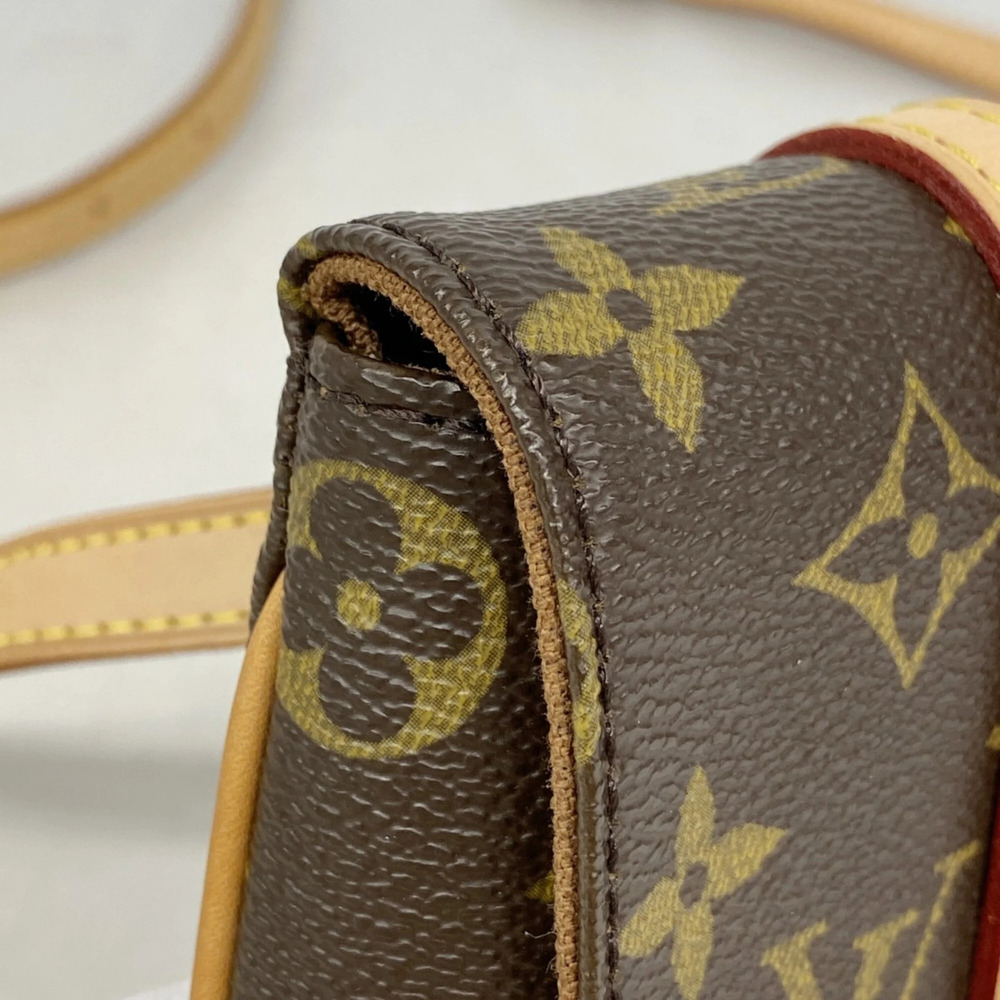 LOUIS VUITTON Authentic Brown Monogram Pochette Fanny Pack - Picture 7 of 10